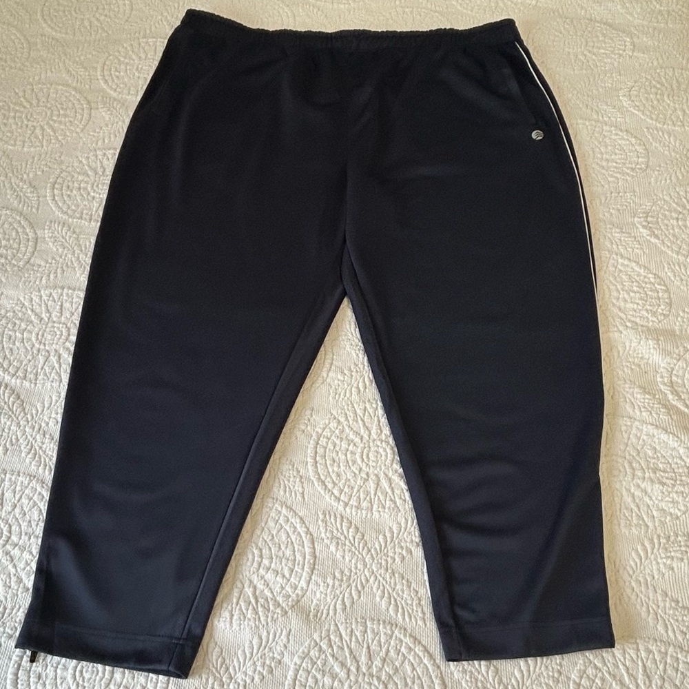 Solaris 4XB Blue Athletic Pants with Side Stripe NWT
